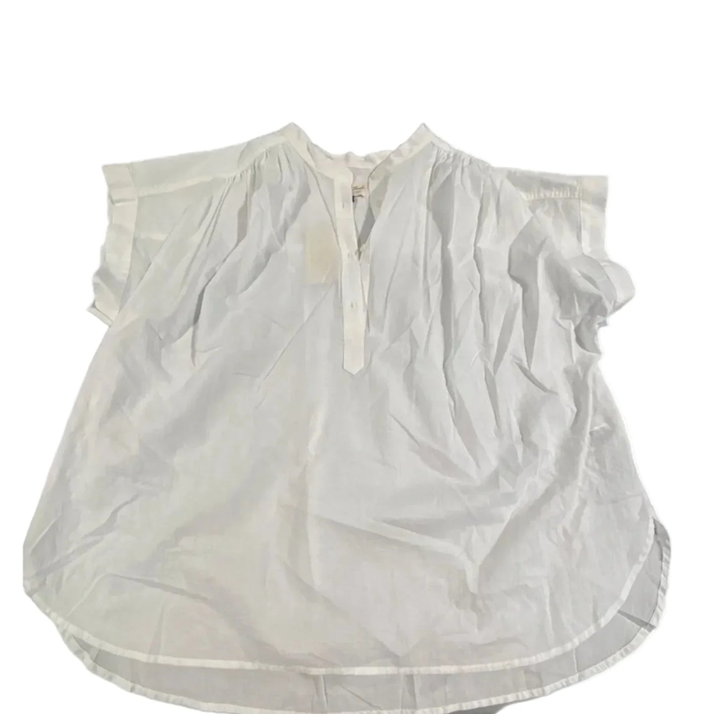 Top Short Sleeve By Universal Thread In White, Size: Xl