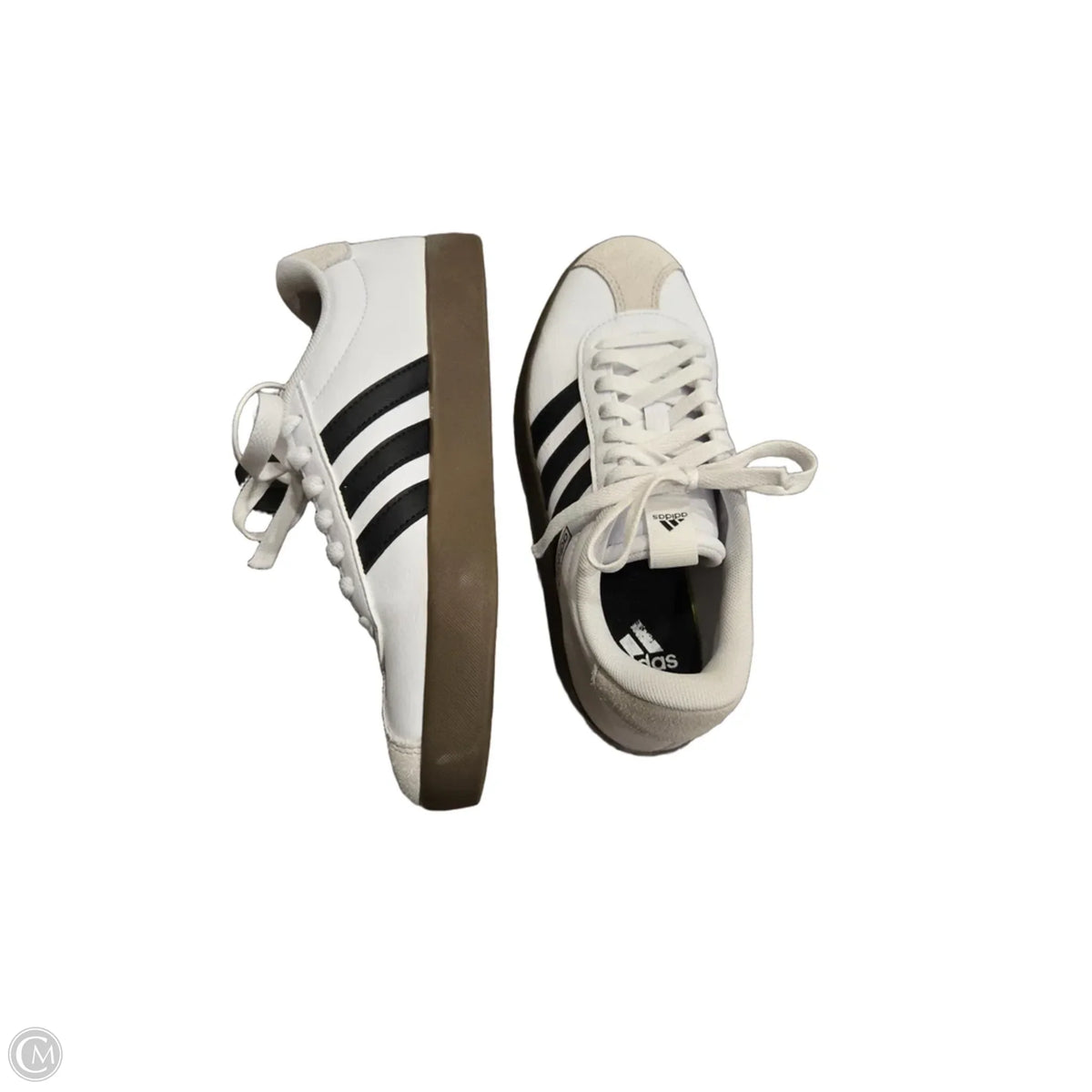 Shoes Athletic By Adidas In White, Size: 6