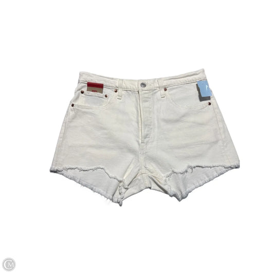 Shortalls By Levis In Blue Denim, Size: 10