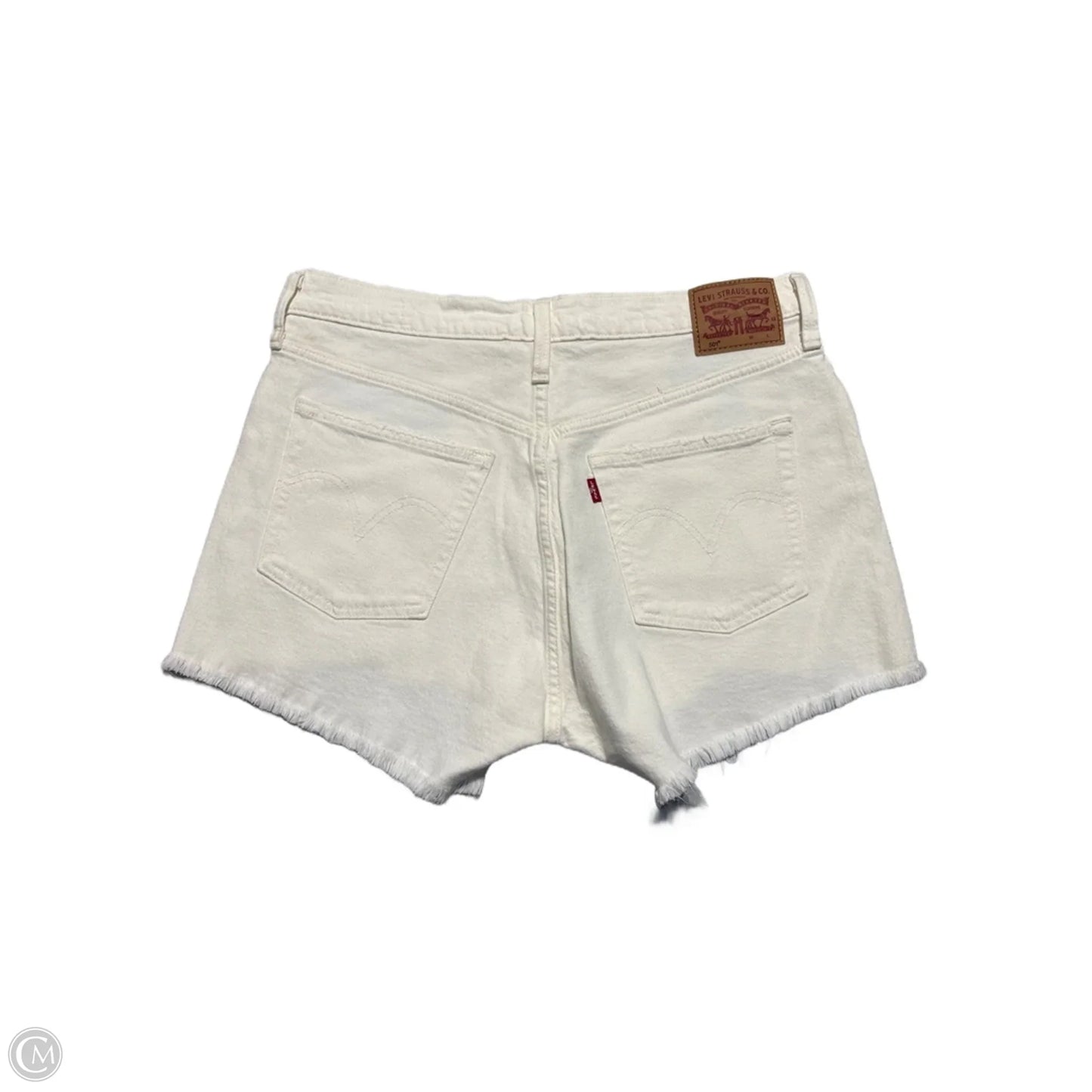 Shortalls By Levis In Blue Denim, Size: 10