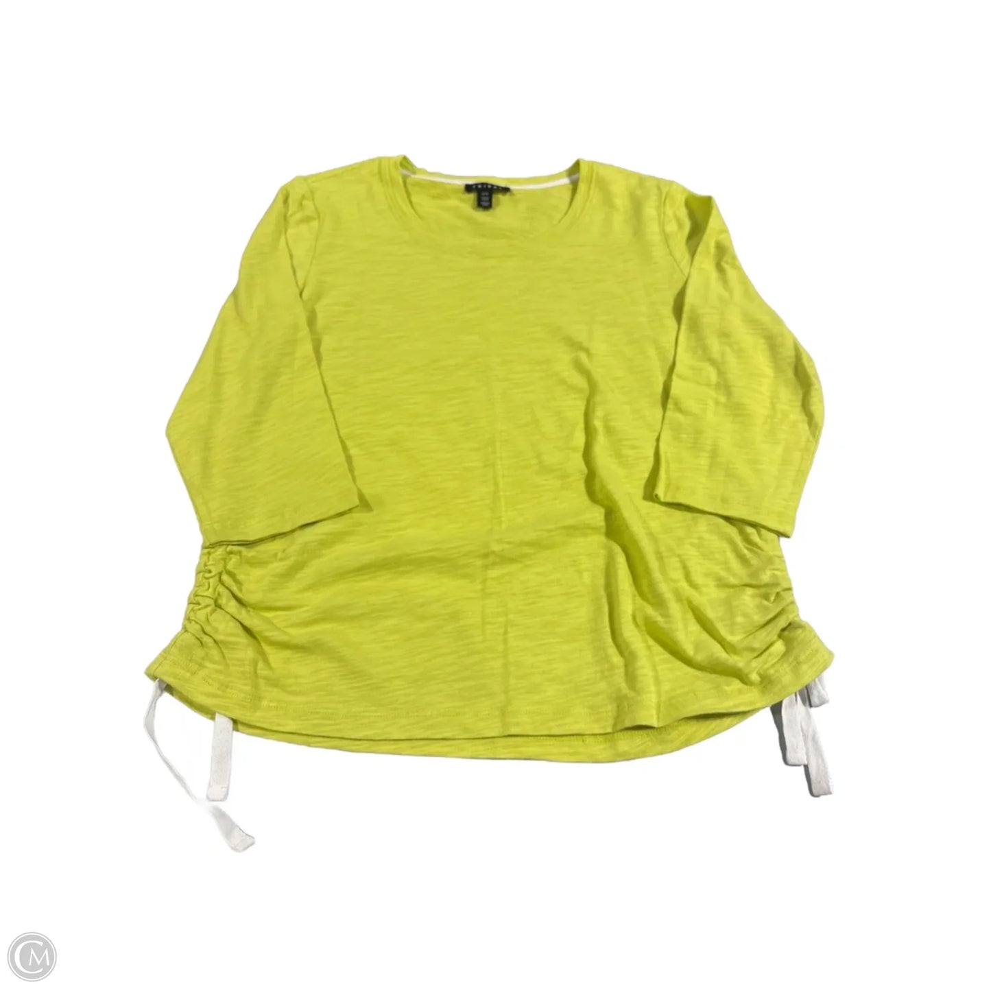Top Short Sleeve By Tribal In Green, Size: M