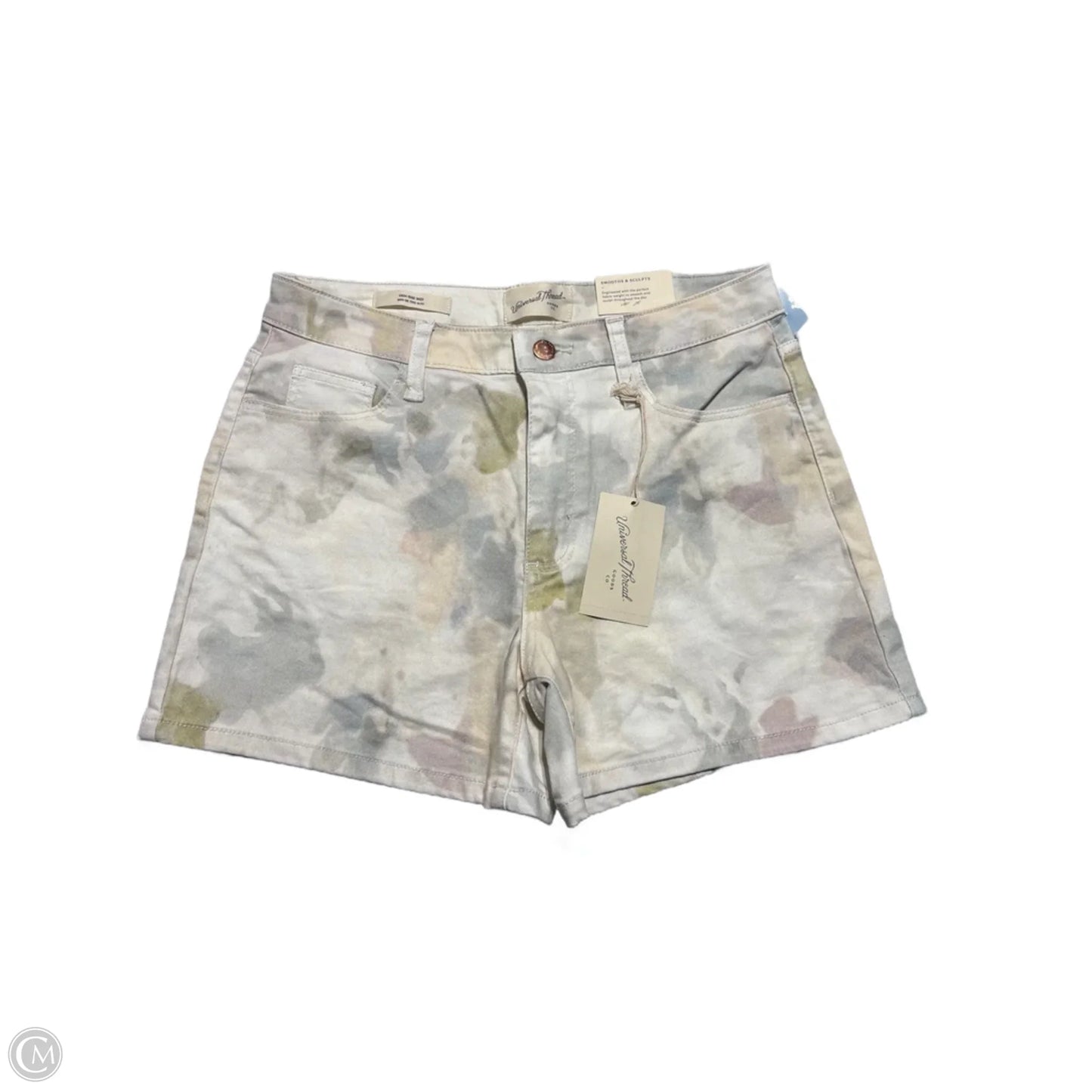 Shorts By Universal Thread In Tie Dye Print, Size: 6