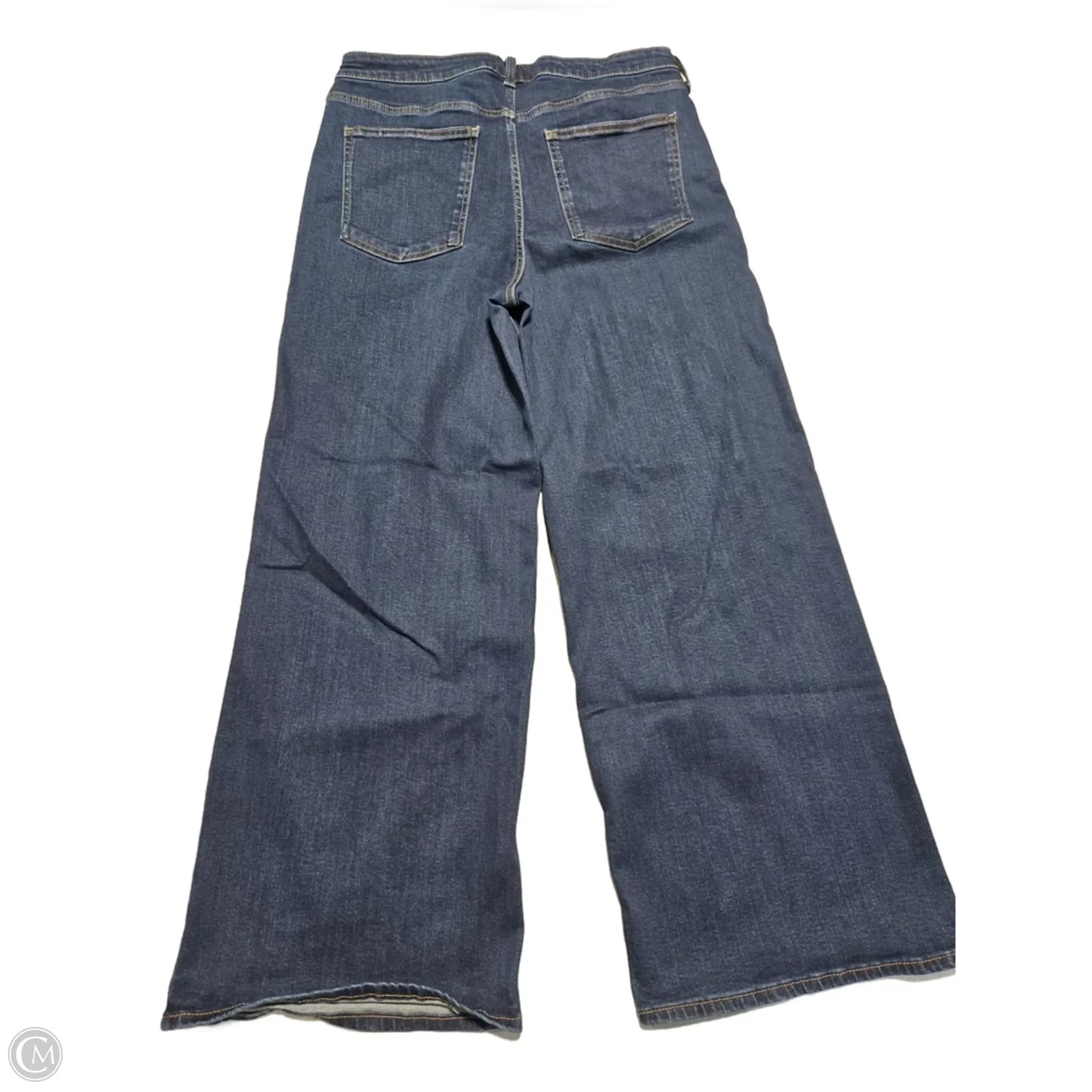 Jeans wide leg By Universal Thread In Blue Denim, Size: 16