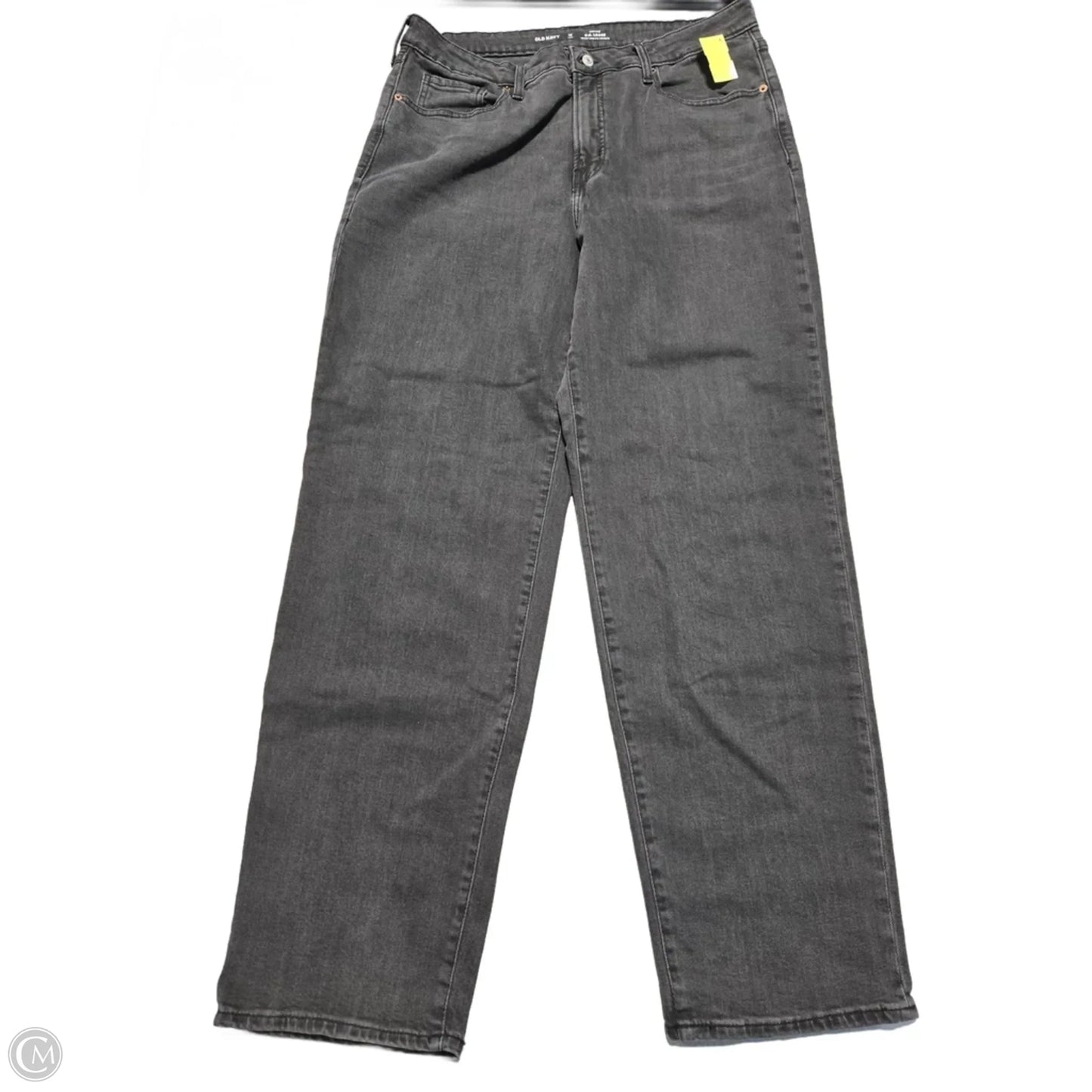 Jeans Wide Leg By Old Navy In Black Denim, Size: 16