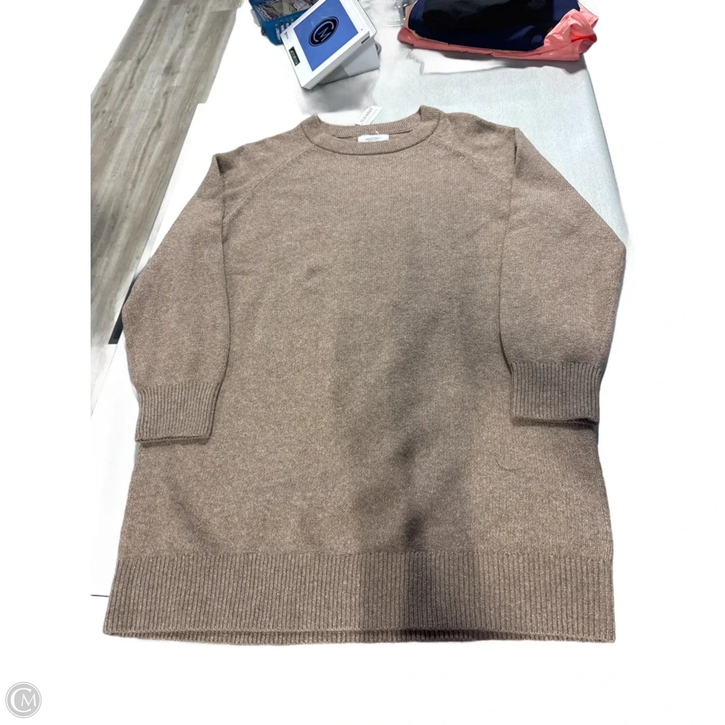 Sweater By Old Navy In Tan, Size: L