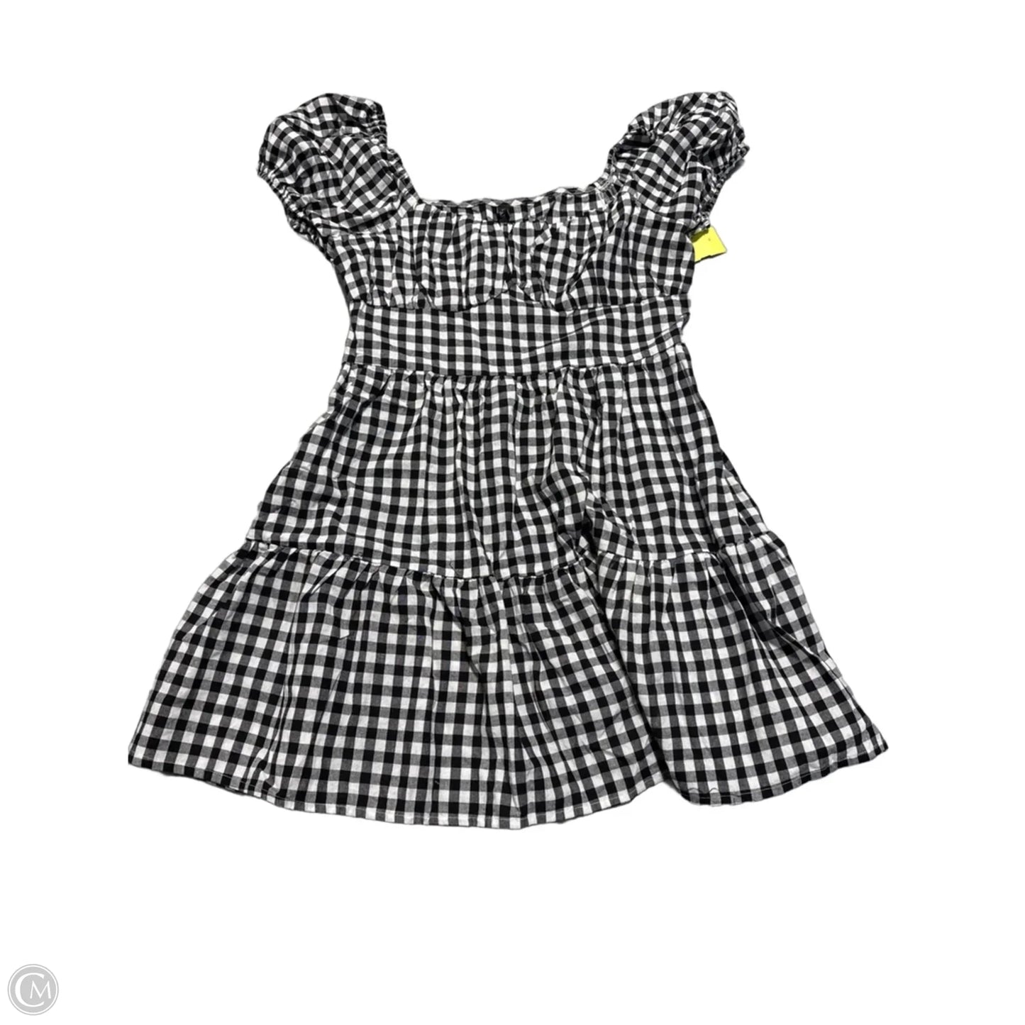 Dress Casual Short By Zaful In Black & White, Size: S