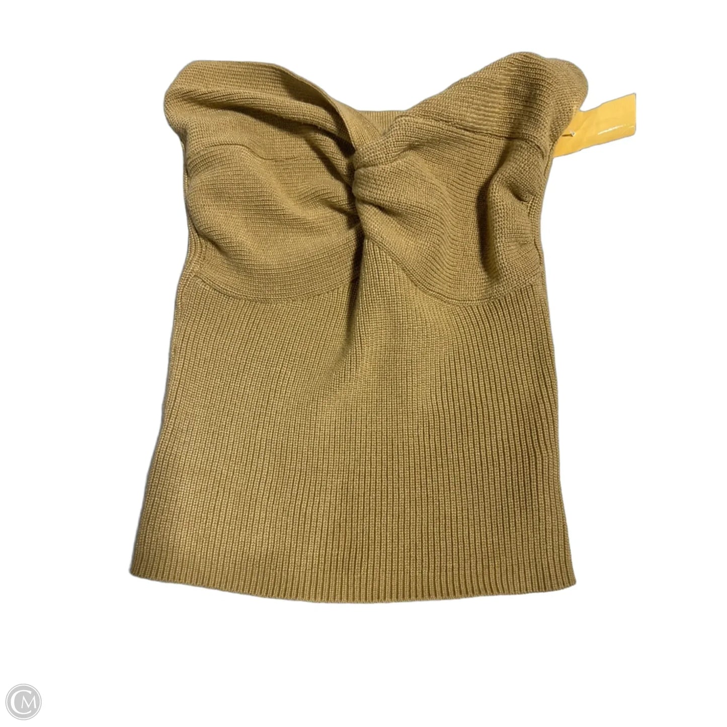 Tank Top By Cme In Tan, Size: S