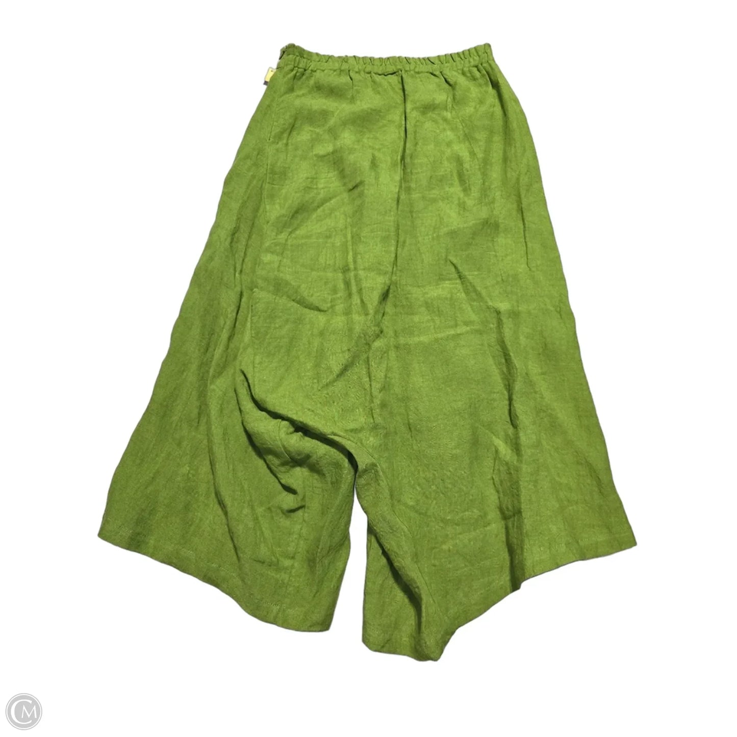 Pants Linen By Cme In Green, Size: S