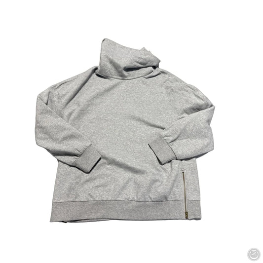 Top Long Sleeve By Cmb In Grey, Size: Xxl