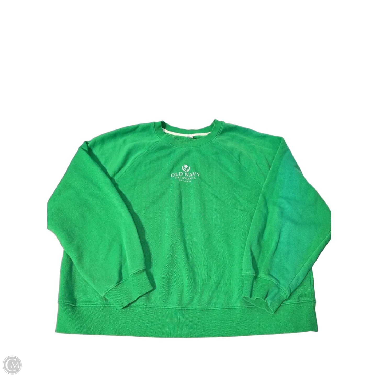 Top Long Sleeve By Old Navy In Green, Size: L