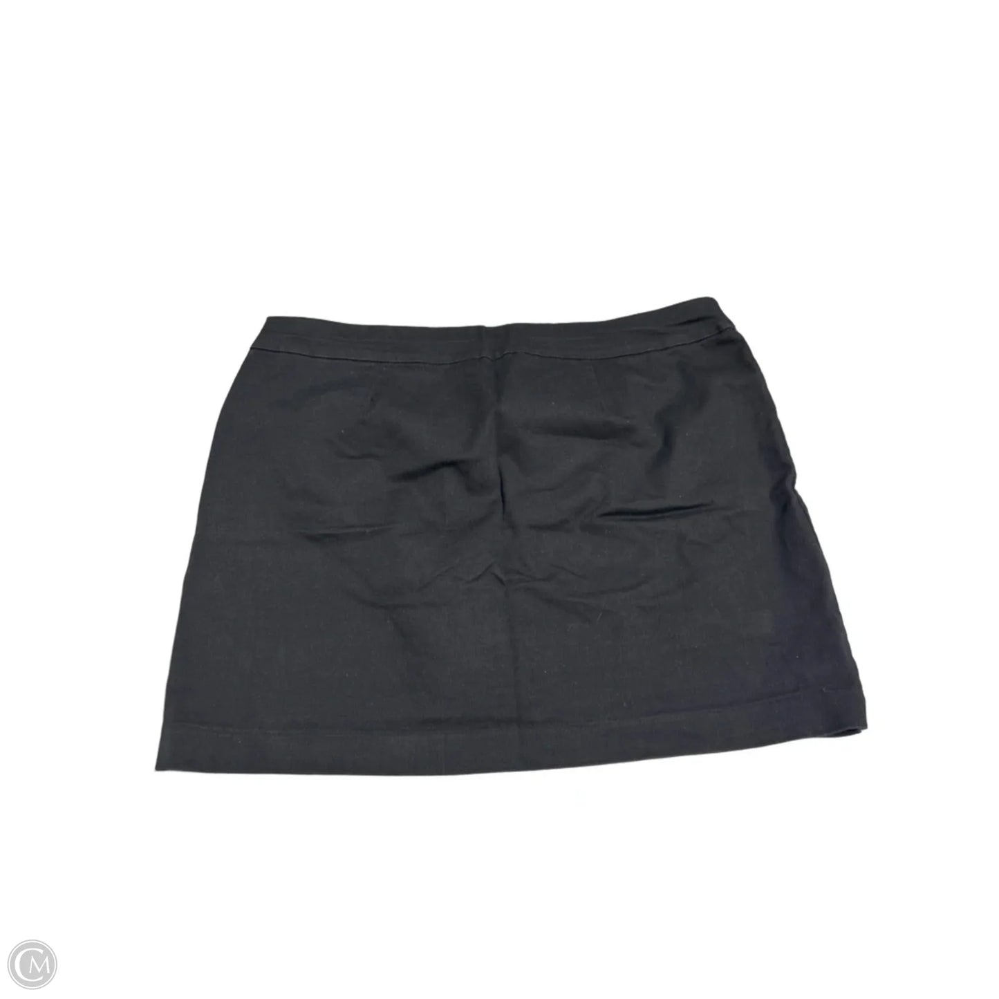 Skirt Mini & Short By Croft And Barrow In Black, Size: 18