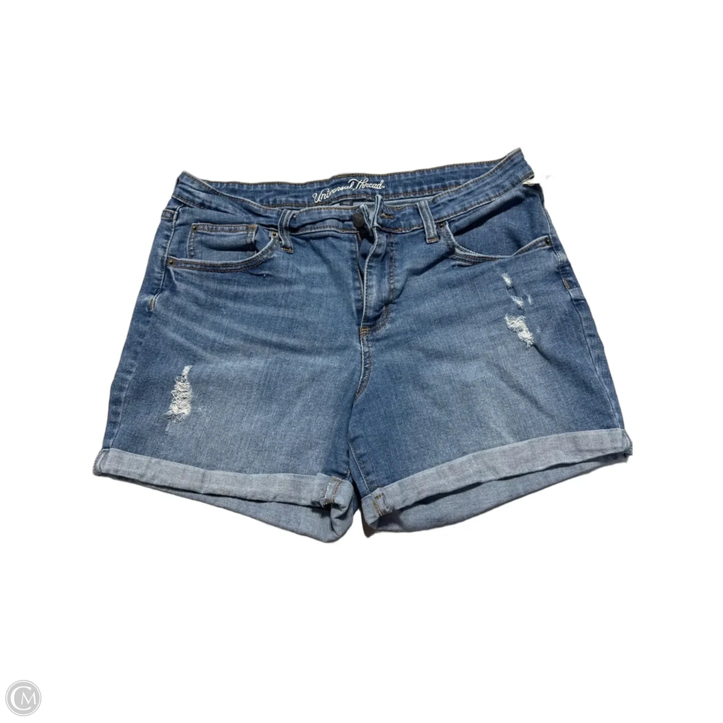 Shorts By Universal Thread In Blue Denim, Size: 14