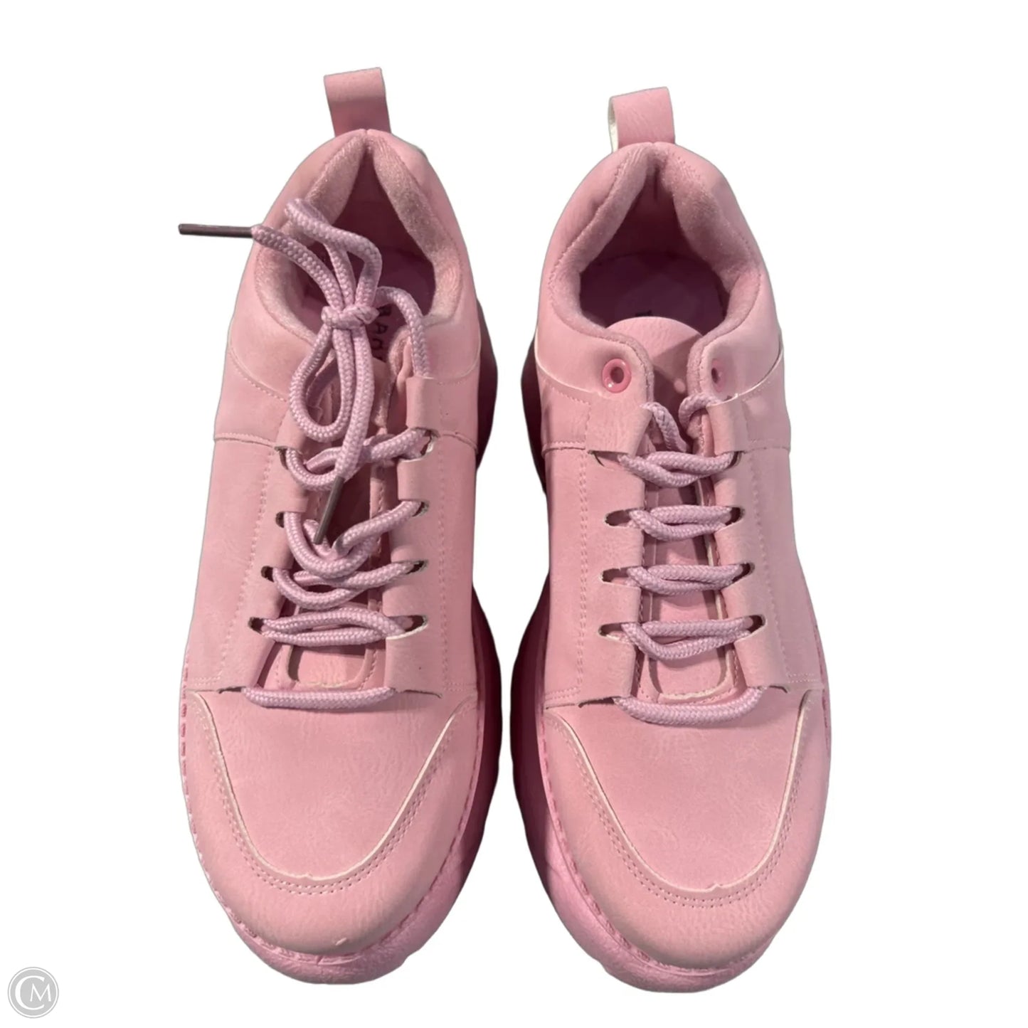 Shoes Athletic By Bamboo In Pink, Size: 8