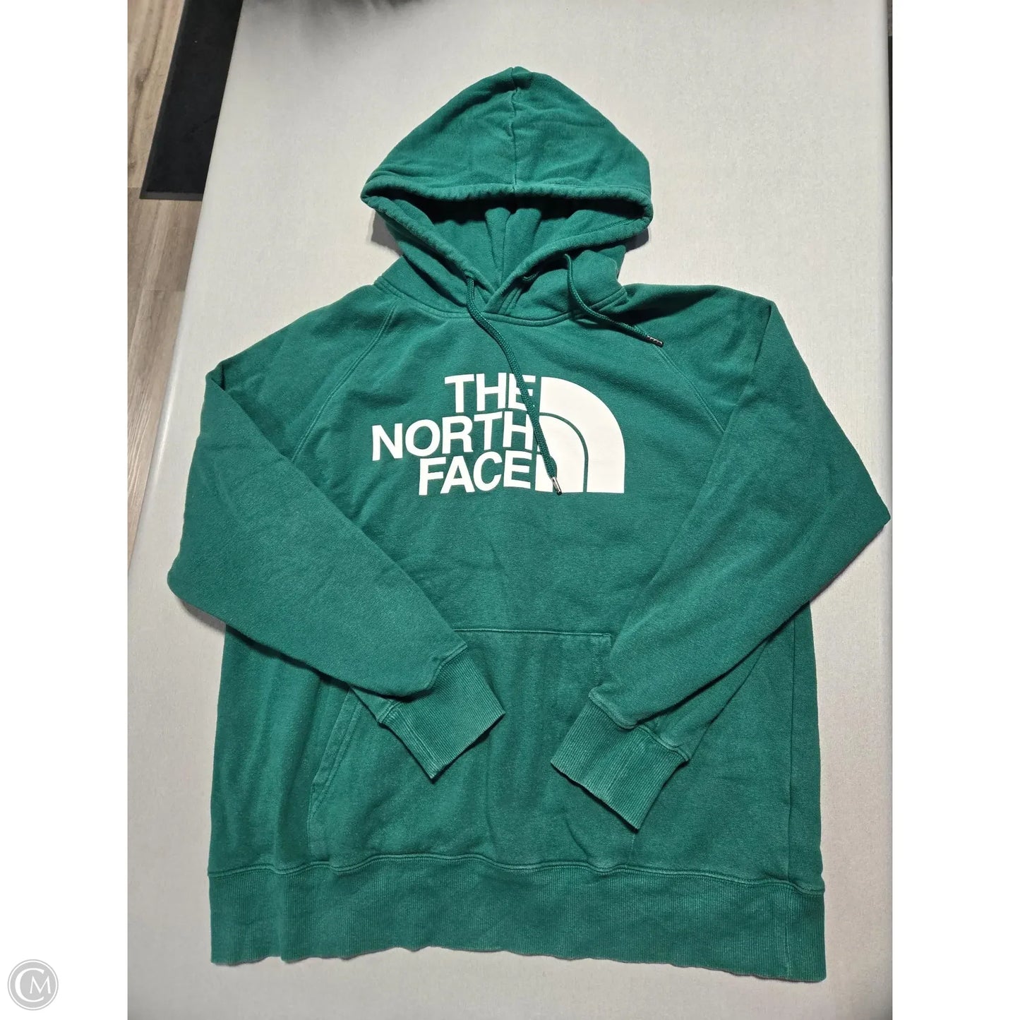 Sweatshirt Hoodie By The North Face In Green, Size: L