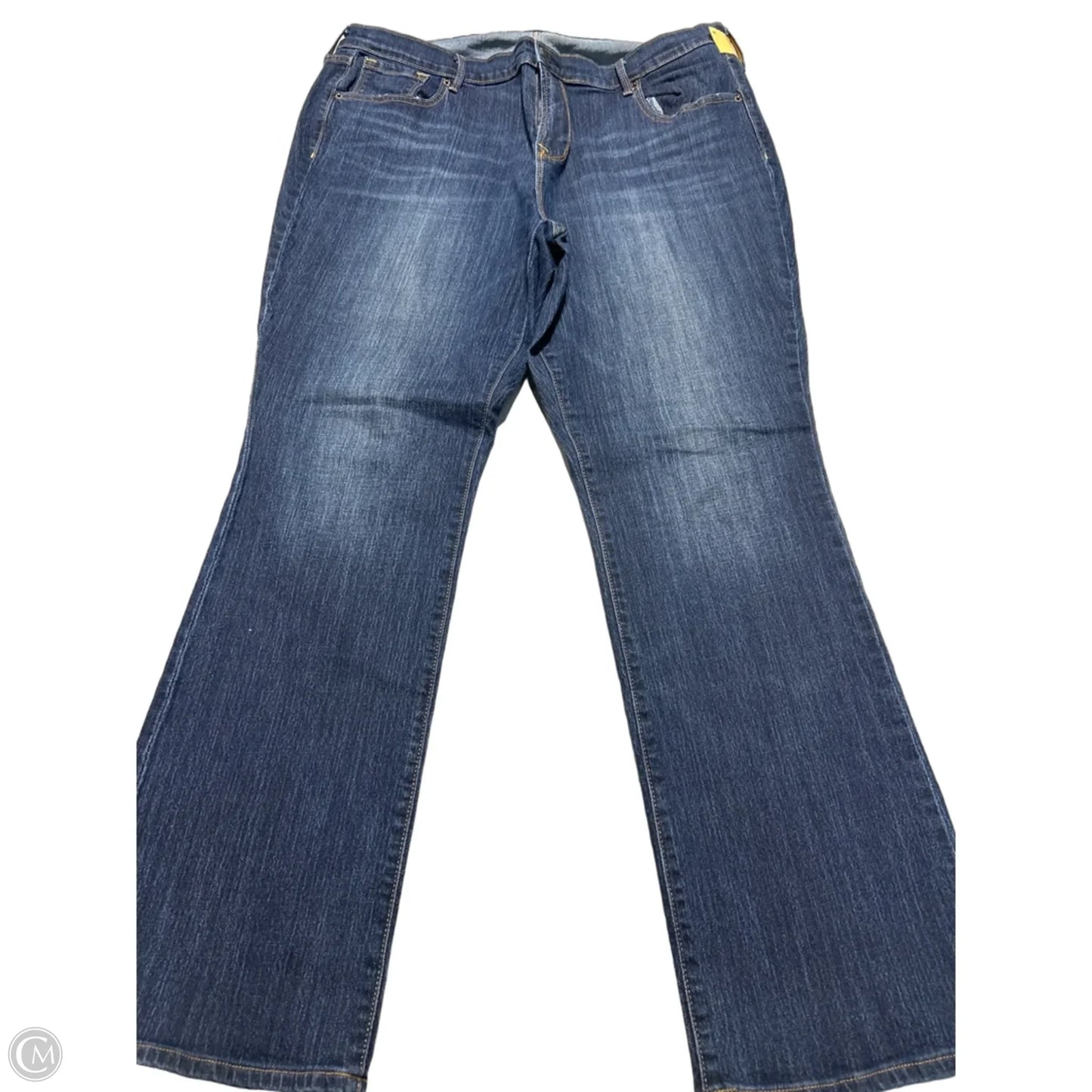 Jeans Boot Cut By Old Navy In Blue Denim, Size: 18