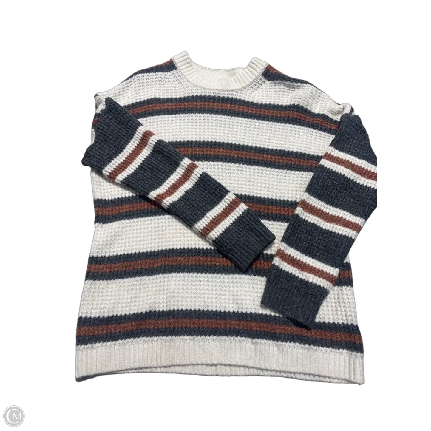 Sweater By American Eagle In White, Size: Xs