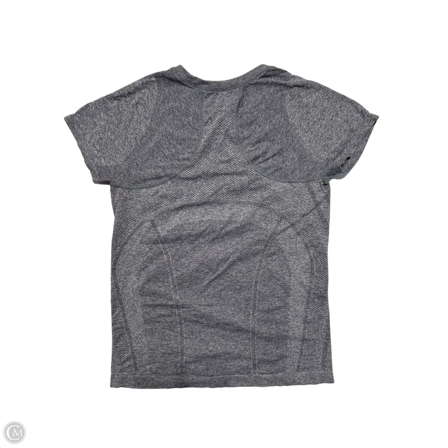 Athletic Top Short Sleeve By Cme In Grey, Size: Xl