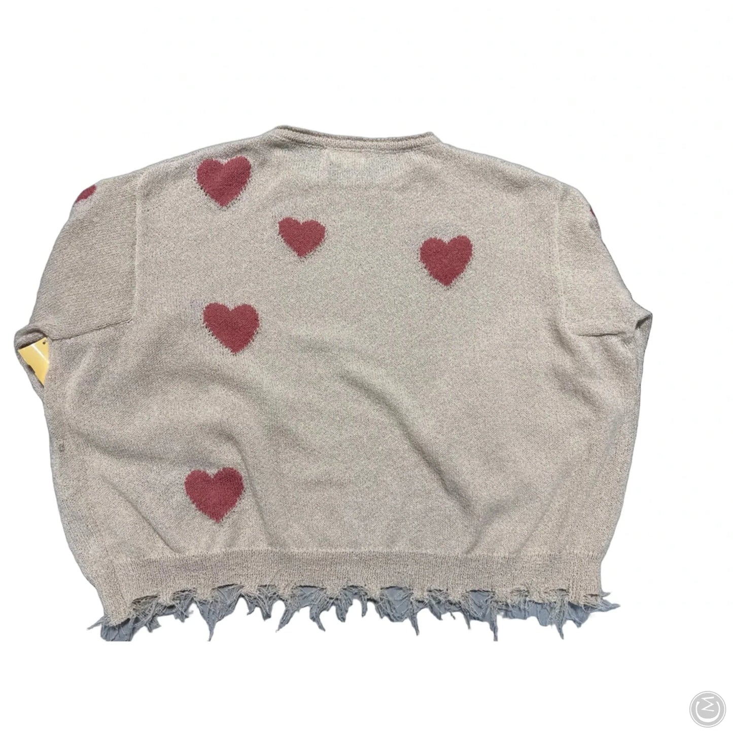 Sweater By Adora In Tan, Size: L