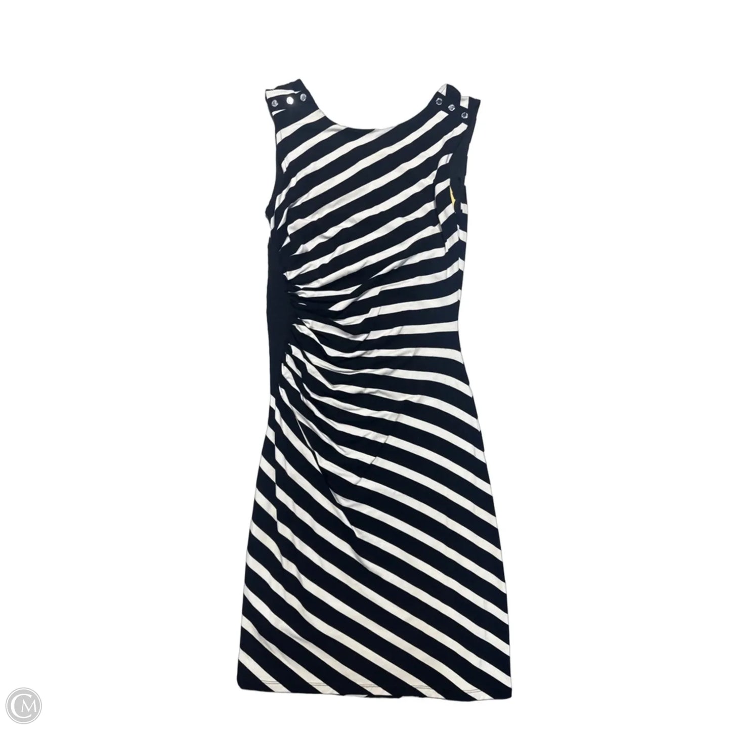 Dress Casual Maxi By White House Black Market In Black & White, Size: M
