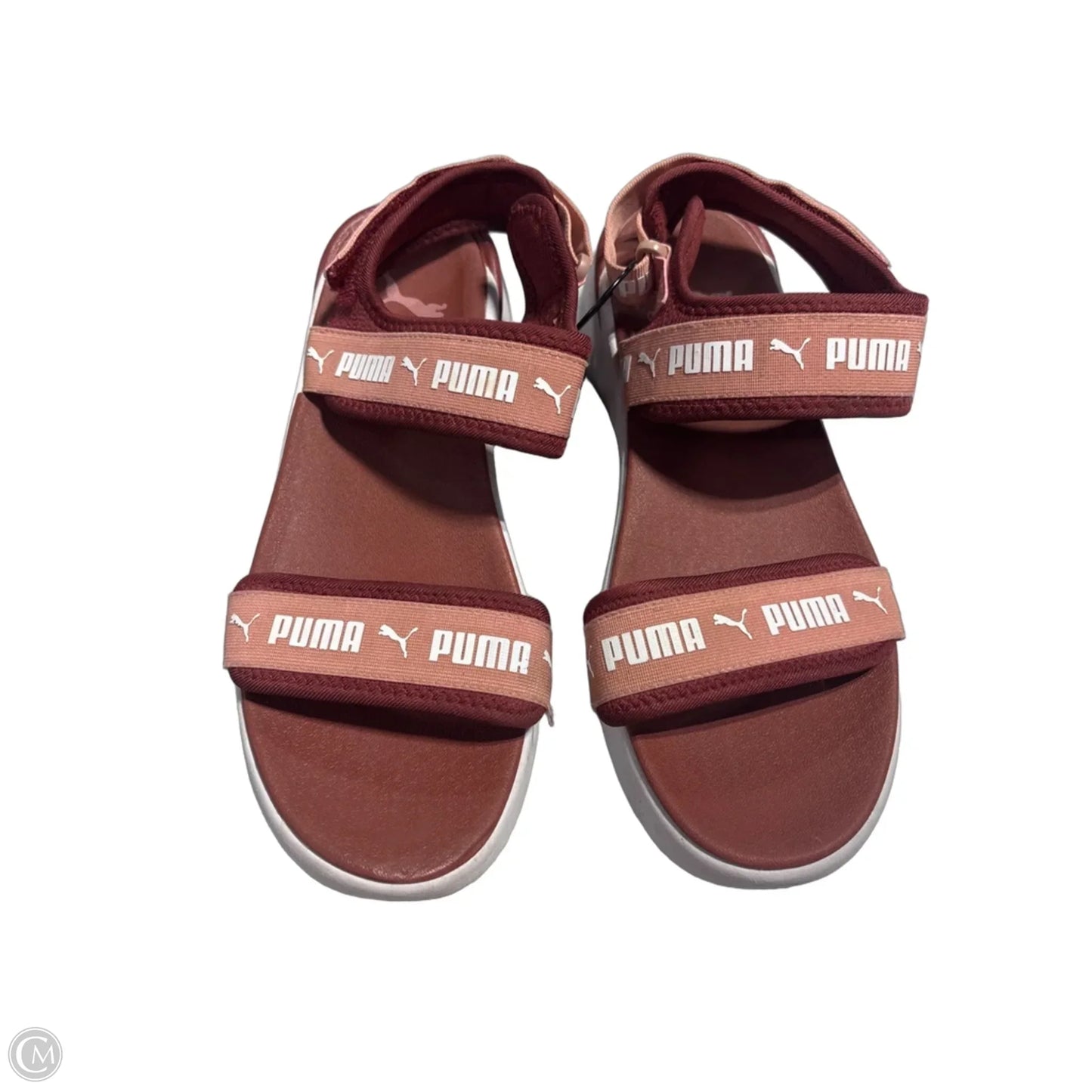 Sandals Flats By Puma In Red, Size: 9
