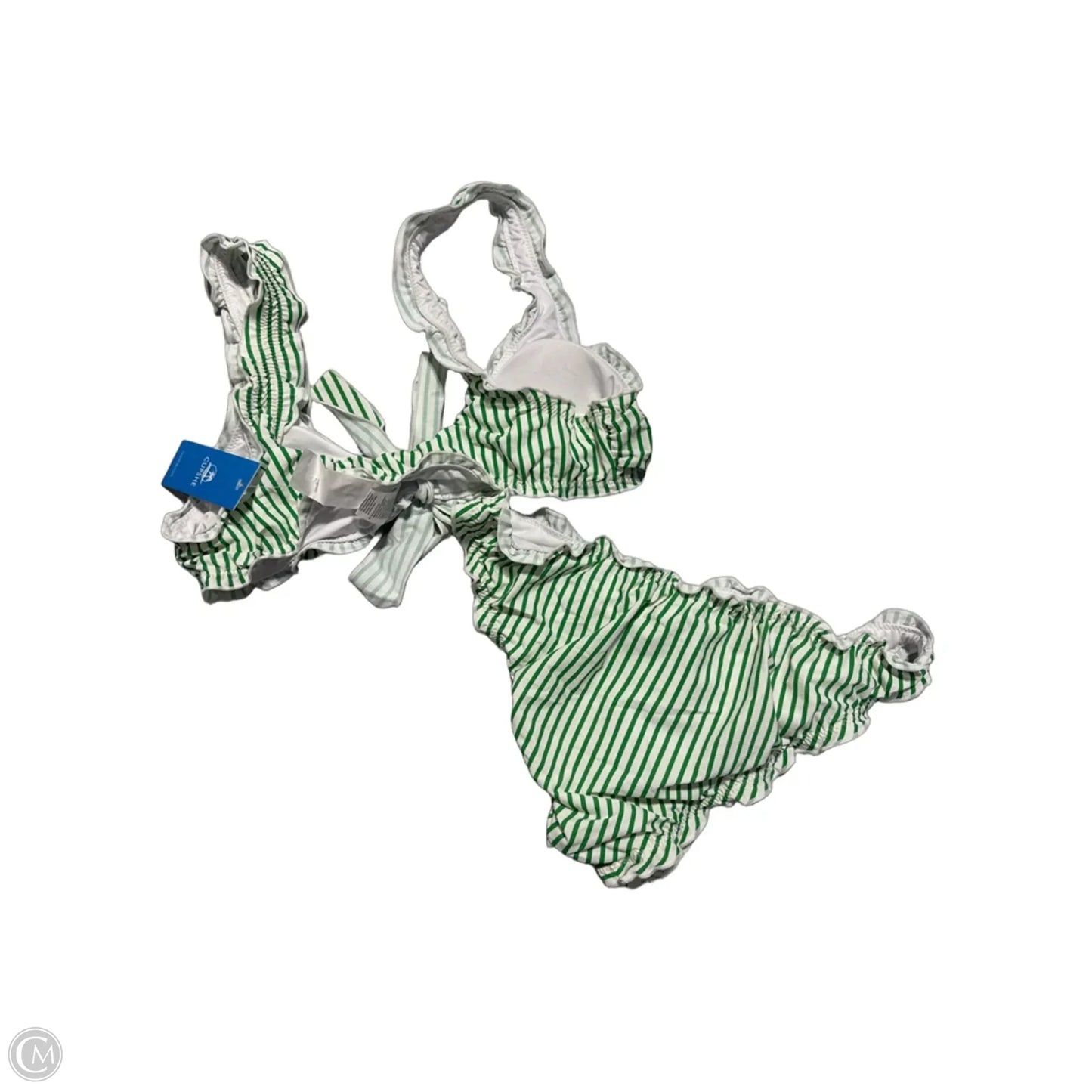 Swimsuit 2pc By Cme In Green, Size: S