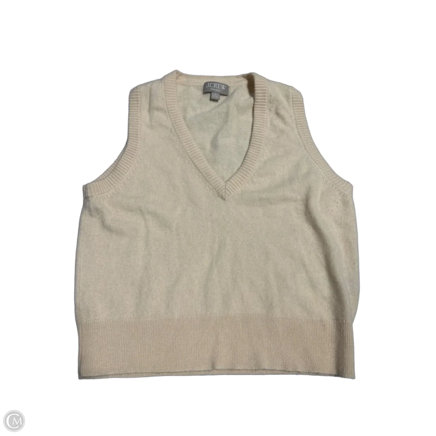 Tank Top By J. Crew In Tan, Size: M