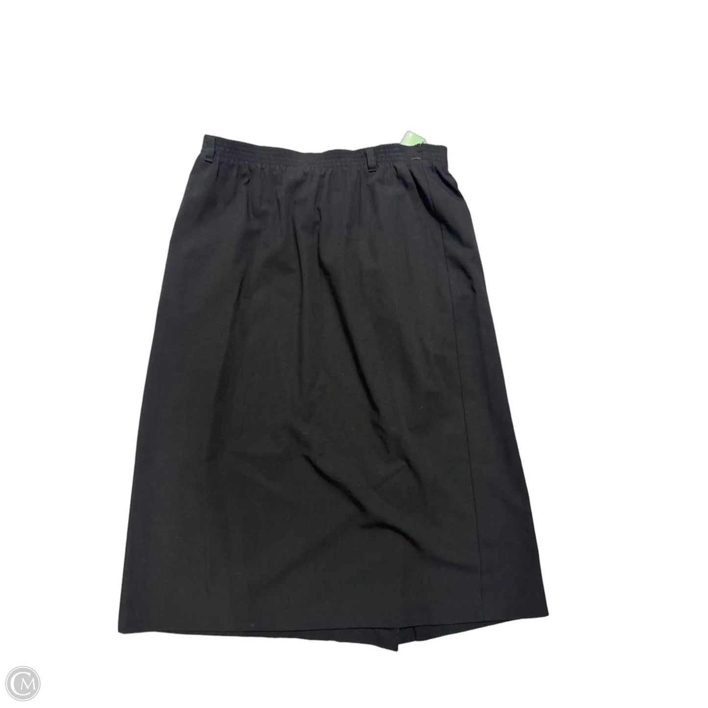 Skirt Maxi By Alfred Dunner In Black, Size: Xl