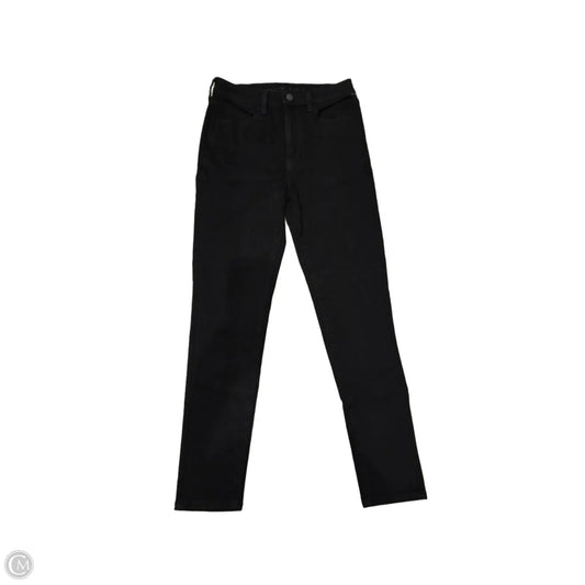 Jeans Skinny By American Eagle In Black Denim, Size: 8