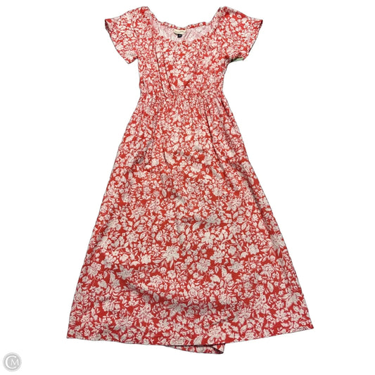 Dress Casual Maxi By Universal Thread In Orange, Size: M