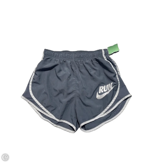 Athletic Shorts By Nike In Grey, Size: S