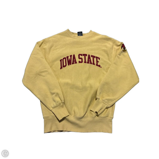 Top Long Sleeve By Signature Collection In Yellow, Size: S