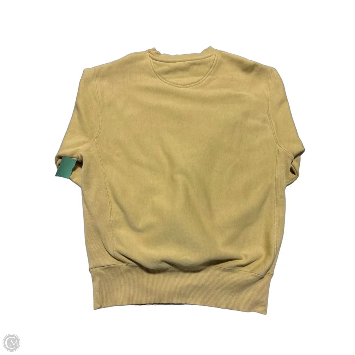 Top Long Sleeve By Signature Collection In Yellow, Size: S