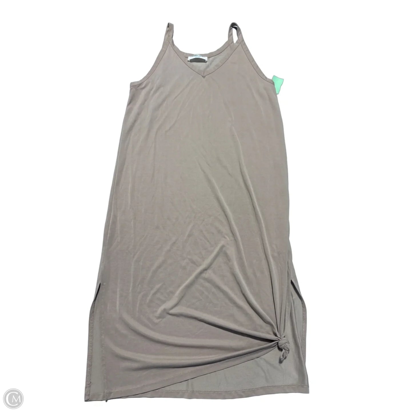 Dress Casual Maxi By Double Zero In Tan, Size: M