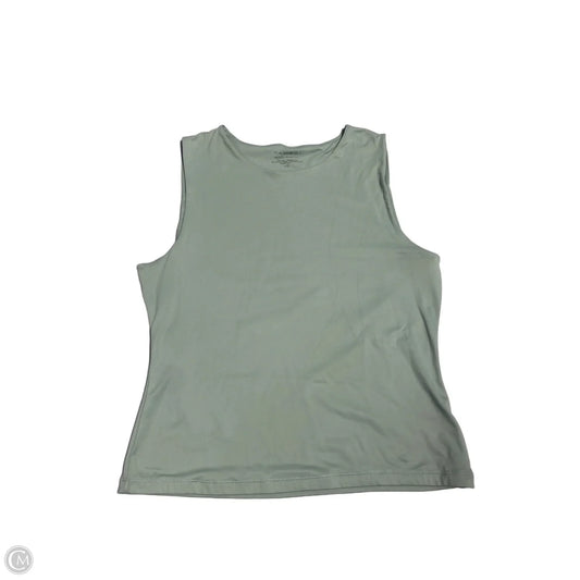 Tank Top By Tahari In Green, Size: L