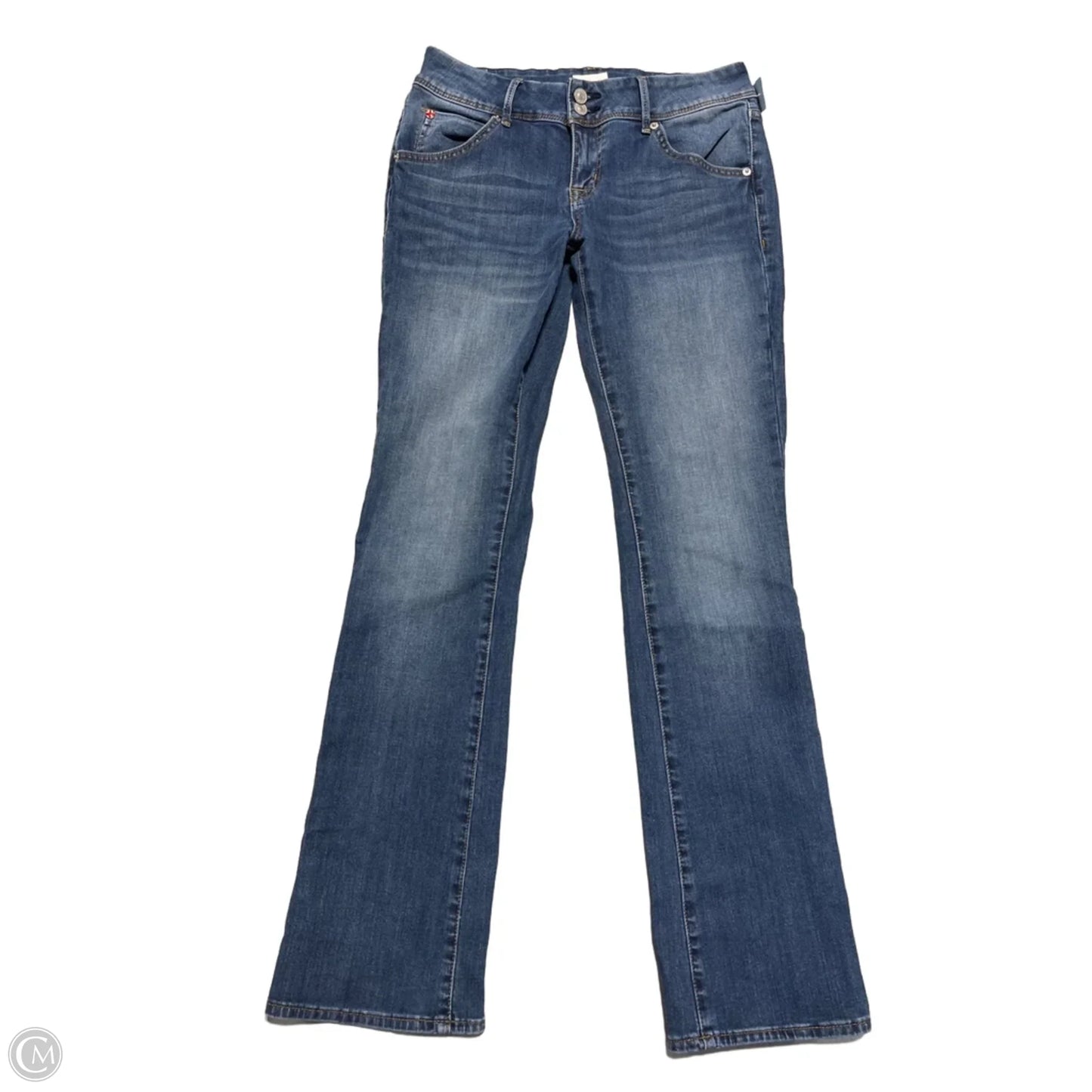Jeans Skinny By Hudson In Blue Denim, Size: 6