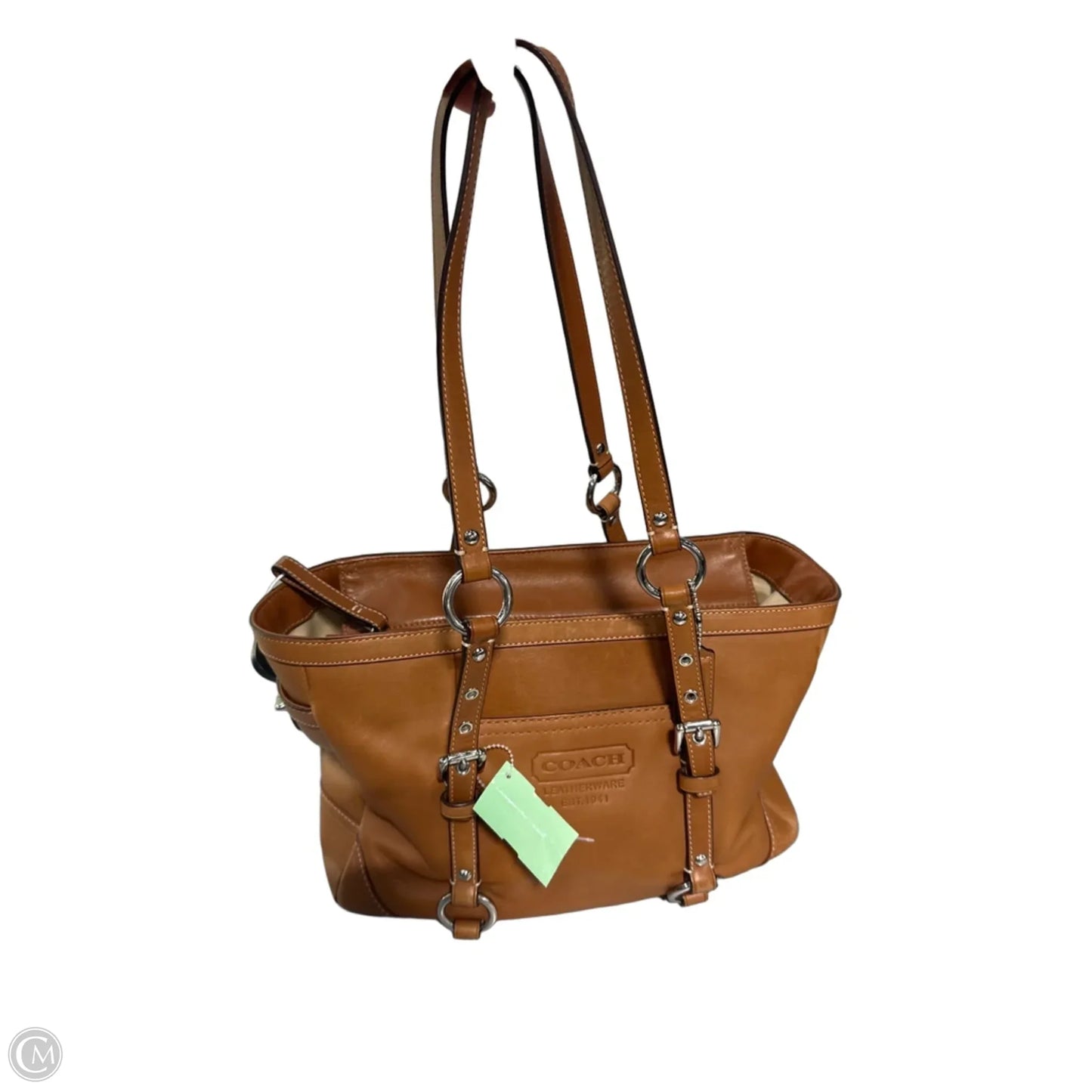 Handbag Designer By Coach, Size: Medium