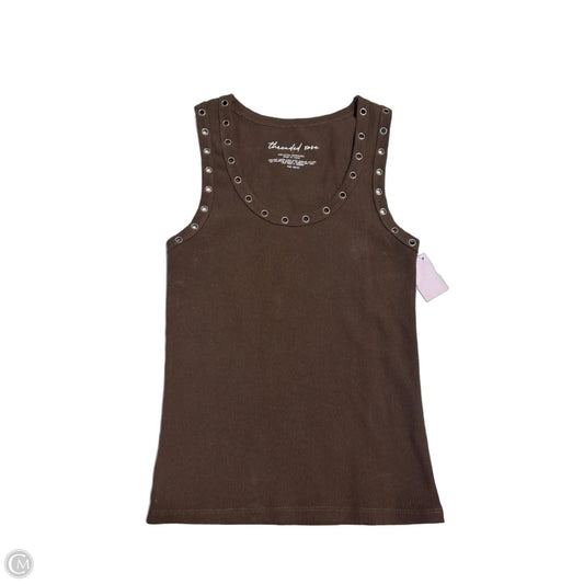 Tank Top By Cmc In Brown, Size: L