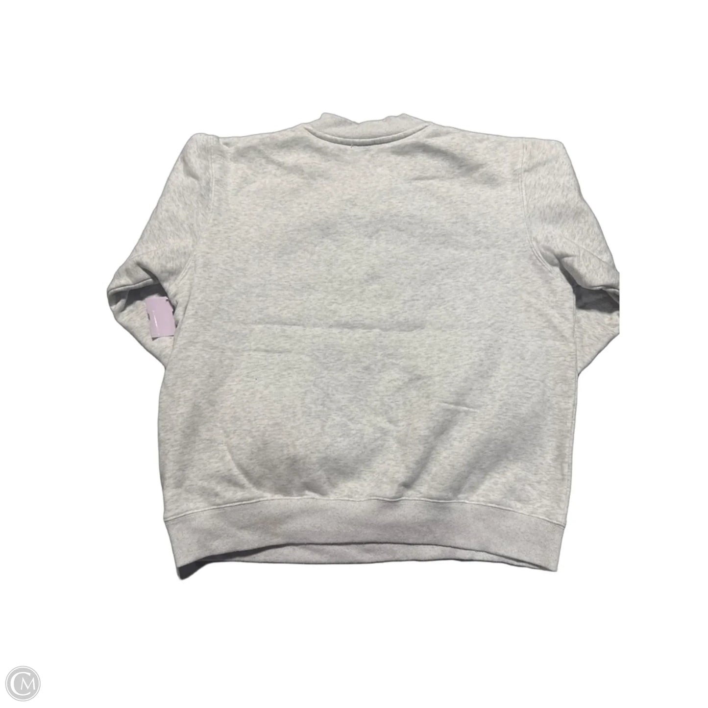 Top Long Sleeve By White Fox In Grey, Size: M