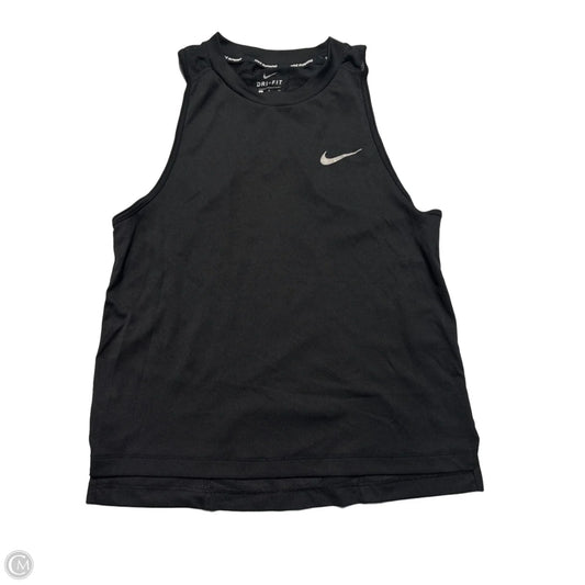 Athletic Tank Top By Nike In Black, Size: S