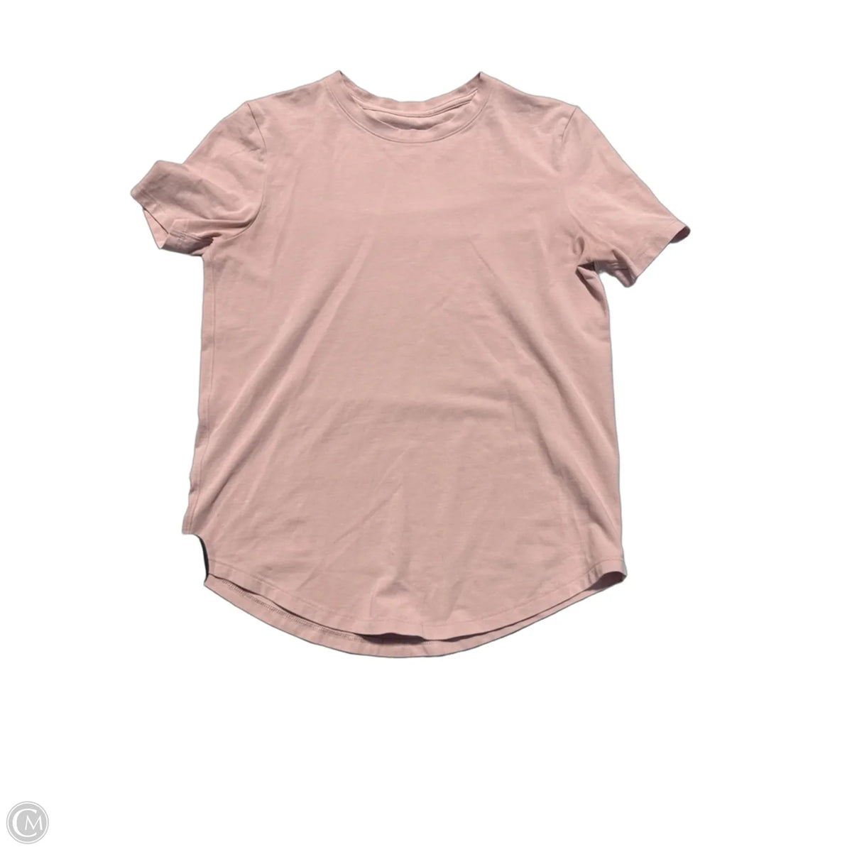Top Short Sleeve By Lululemon In Pink, Size: S