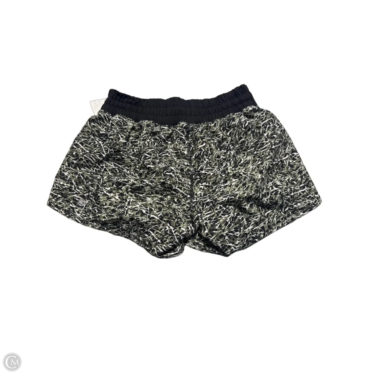 Athletic Shorts By Lululemon In Green, Size: 4