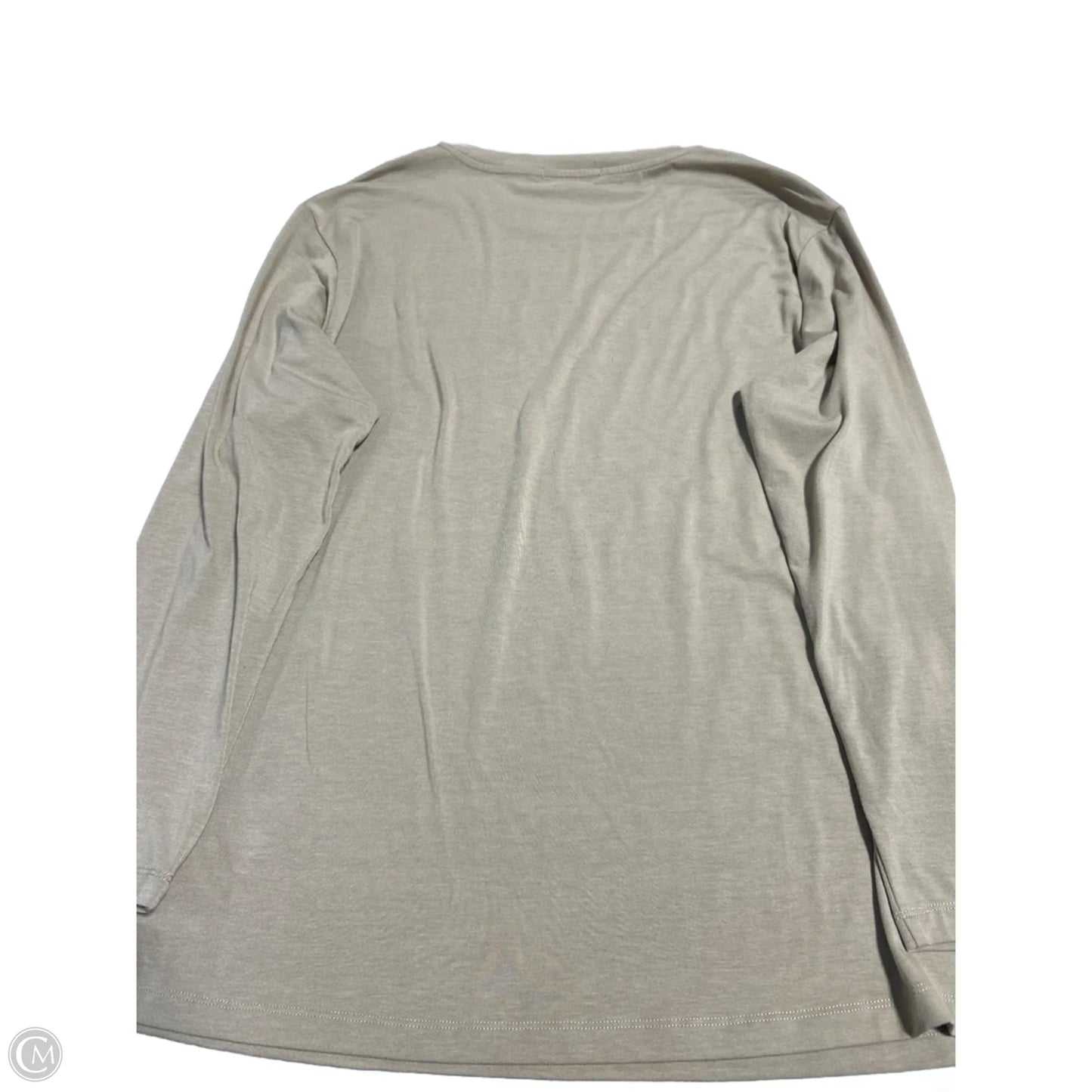 Top Long Sleeve By Trendy Queen In Brown, Size: L