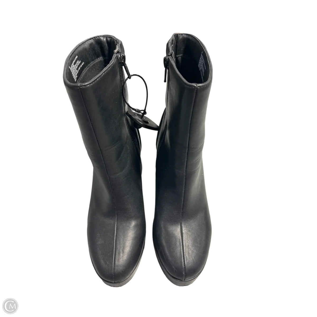 Boots Ankle Heels By A New Day In Black, Size: 8