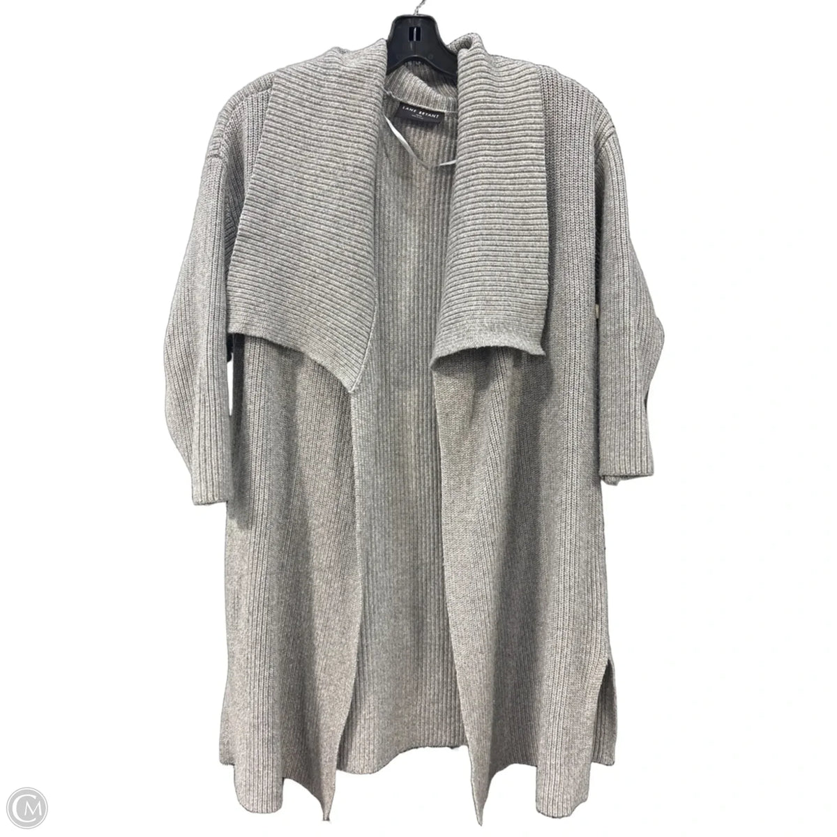 Cardigan By Lane Bryant In Grey, Size: 1x