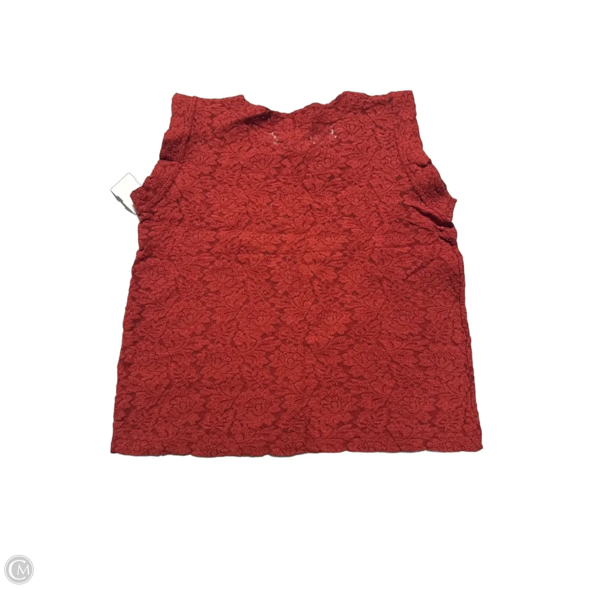 Tank Top By Cme In Red, Size: S