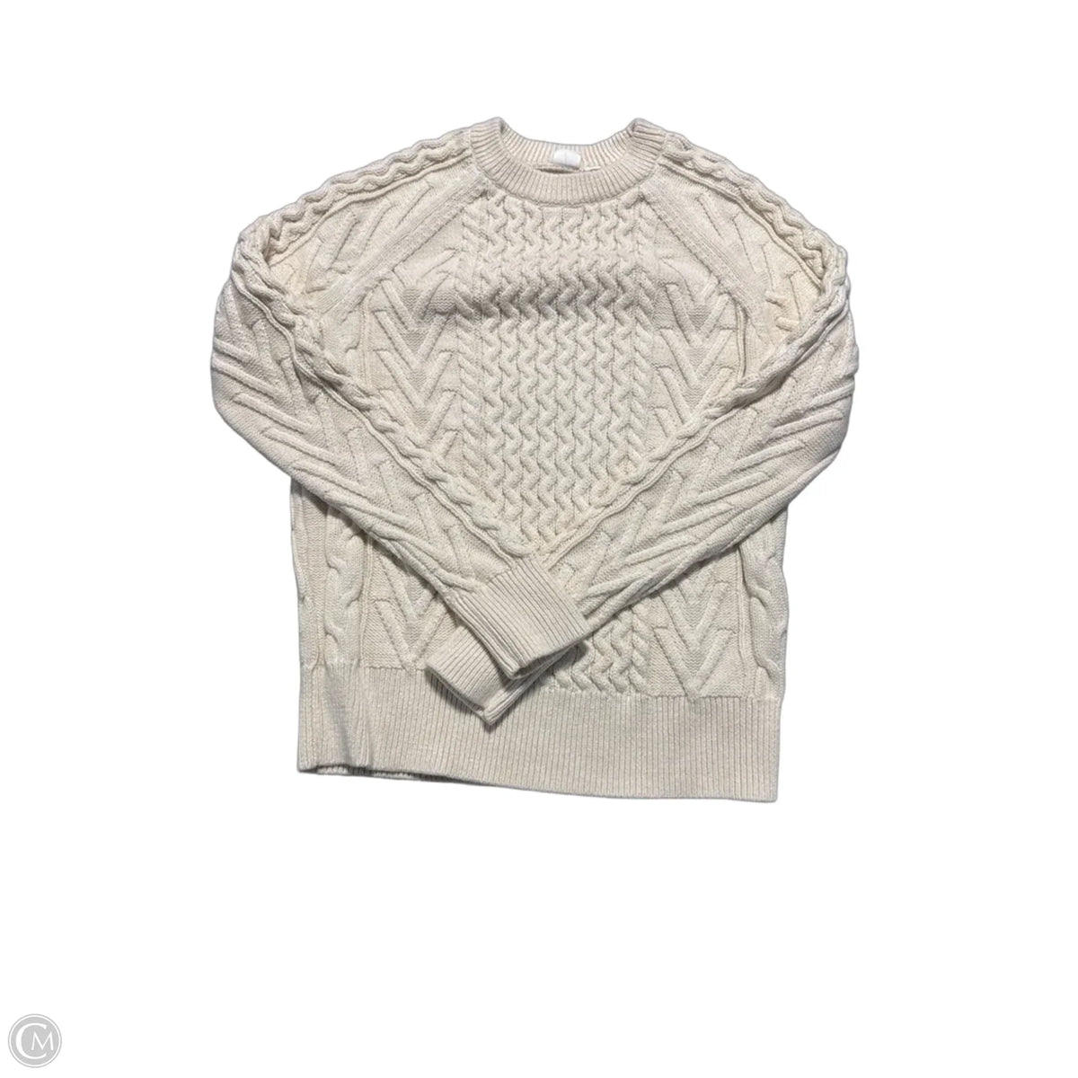 Sweater By Gap In White, Size: S
