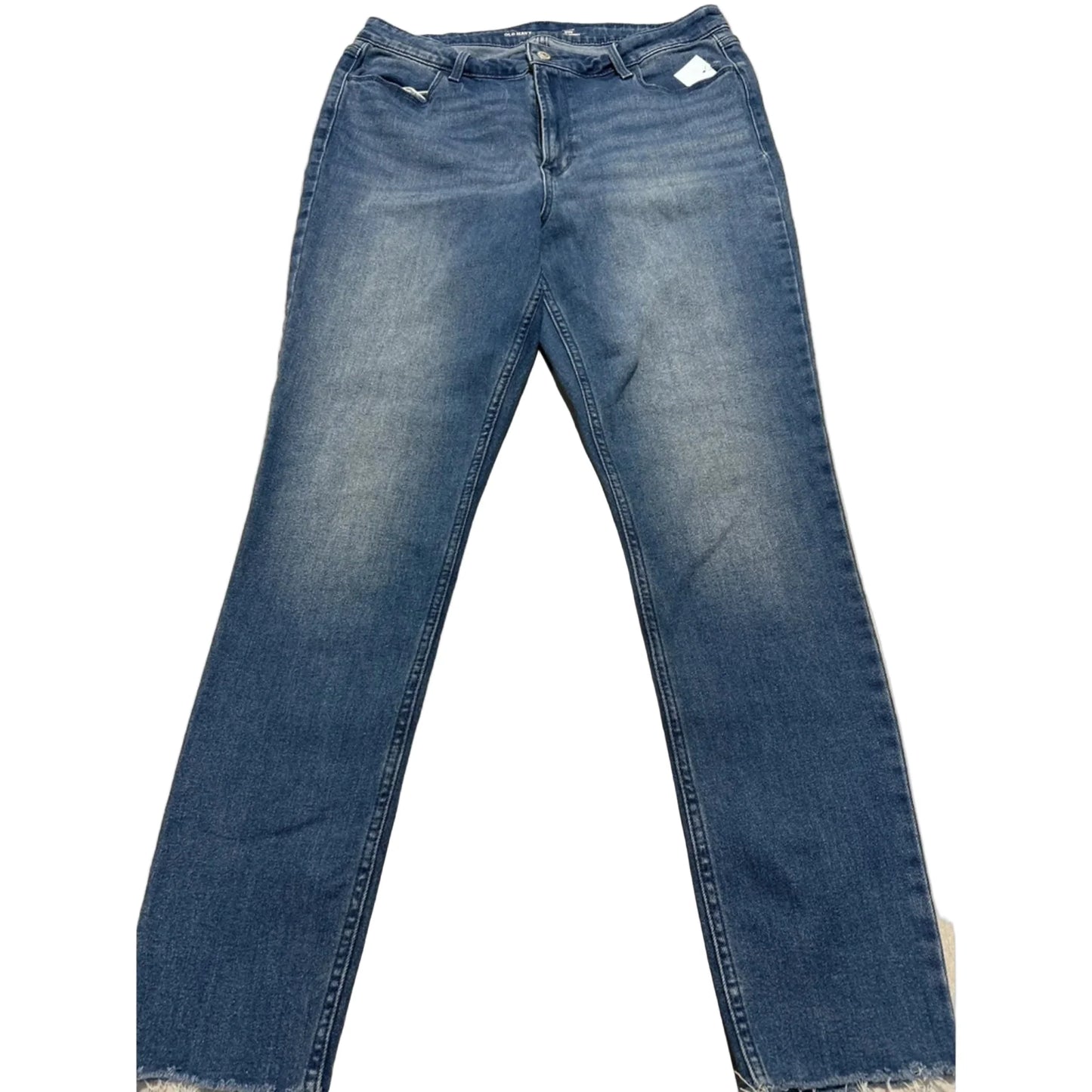 Jeans Skinny By Old Navy In Blue Denim, Size: 14