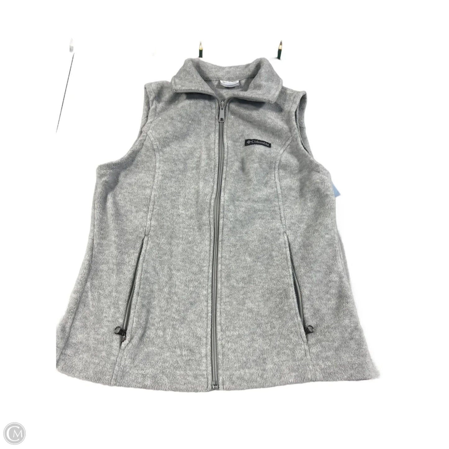 Vest Fleece By Columbia In Grey, Size: S