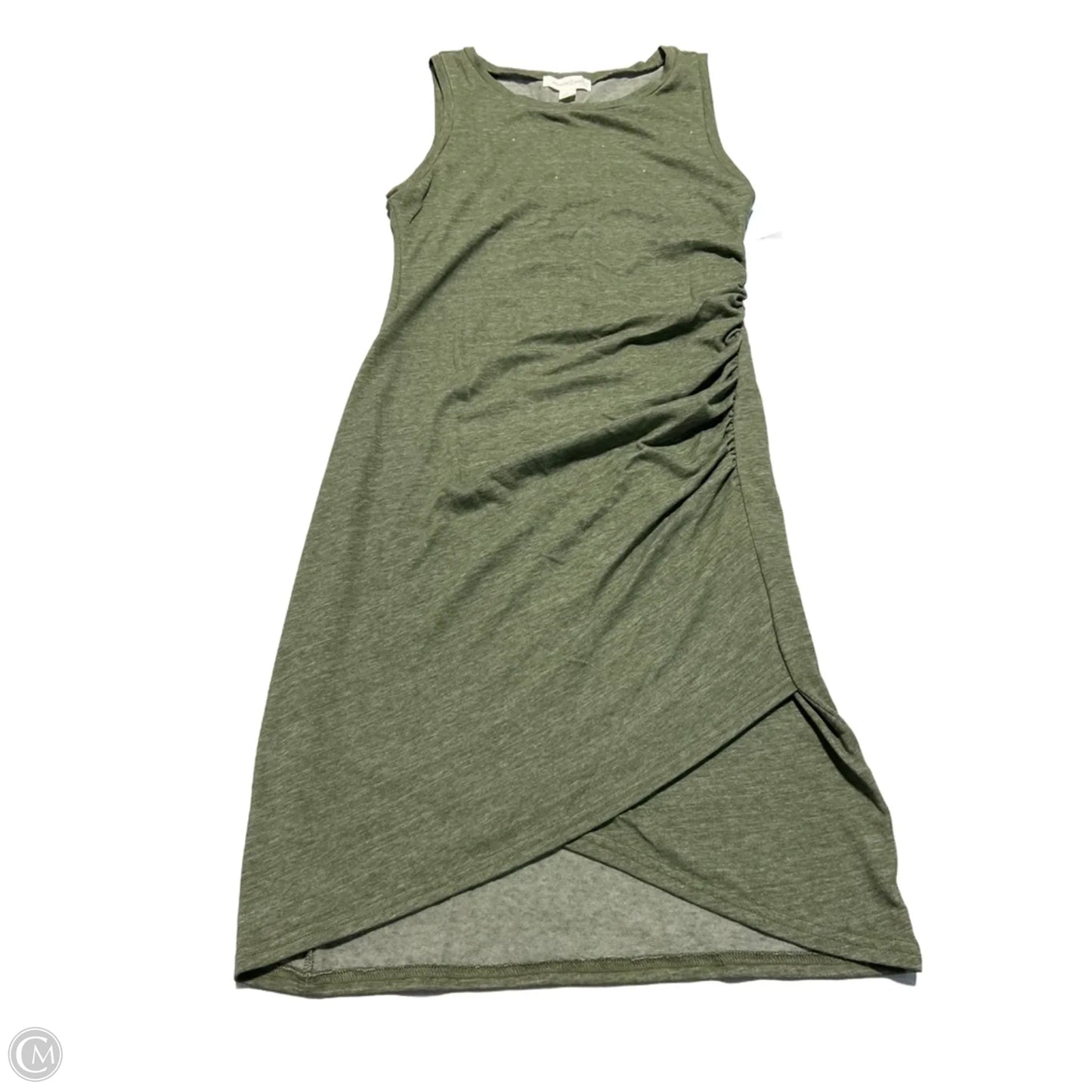 Dress Casual Midi By Treasure And Bond In Green, Size: M