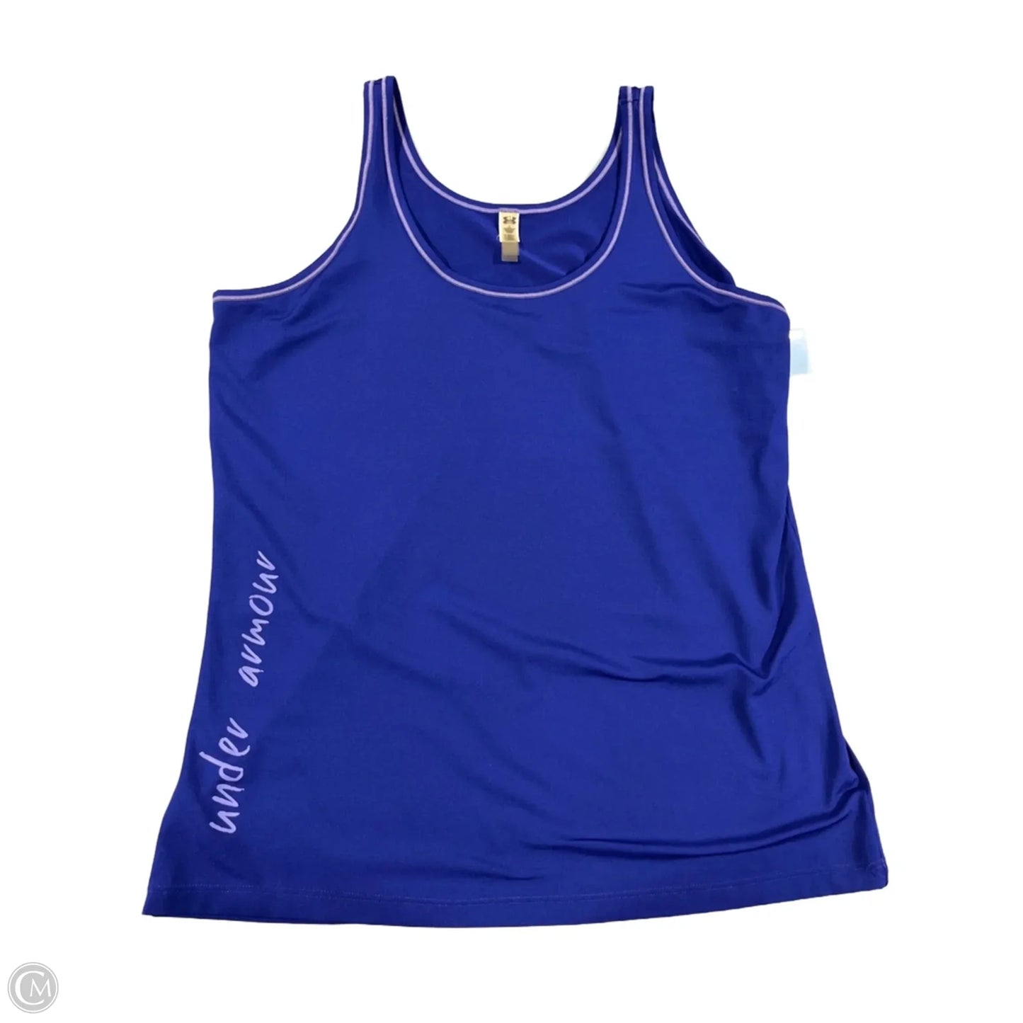 Athletic Tank Top By Under Armour In Blue, Size: Xl